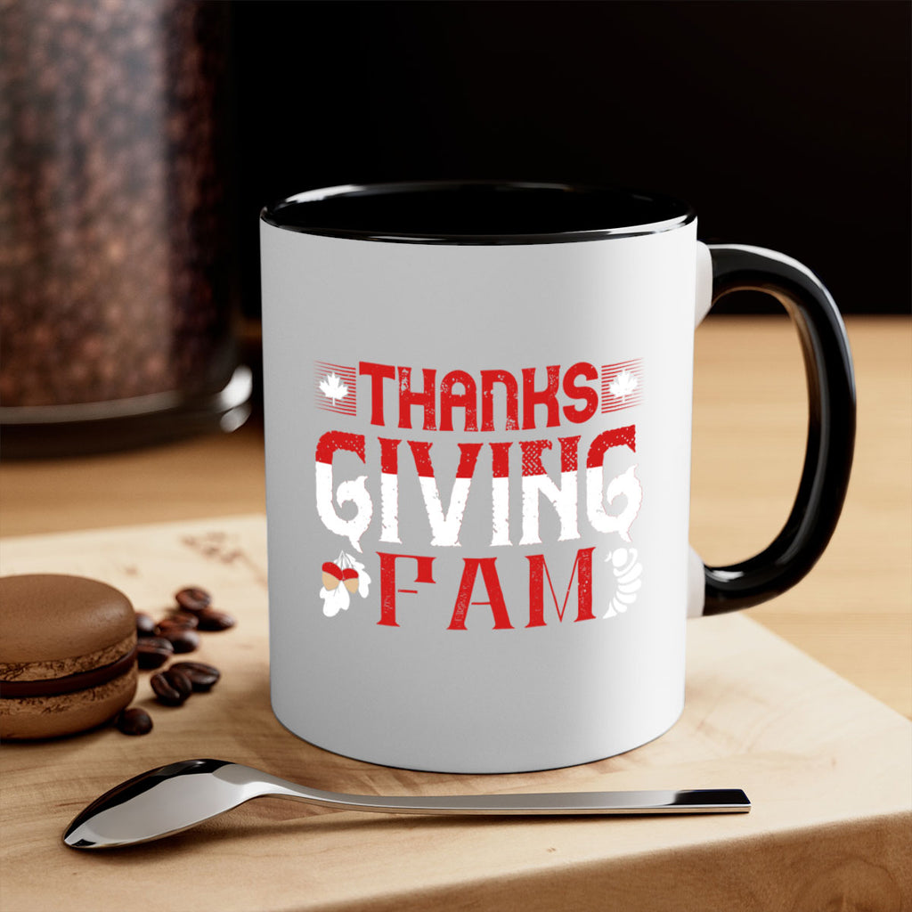 thanks giving fam 16#- thanksgiving-Mug / Coffee Cup