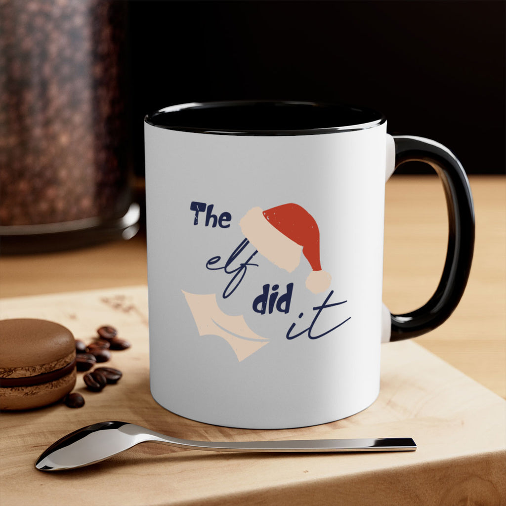 the elf did it 351#- christmas-Mug / Coffee Cup
