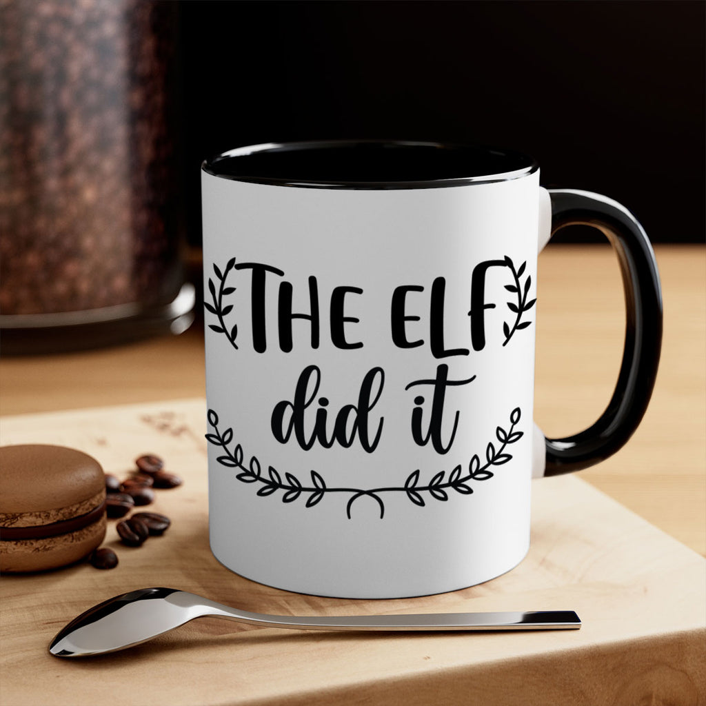 the elf did it style 1196#- christmas-Mug / Coffee Cup