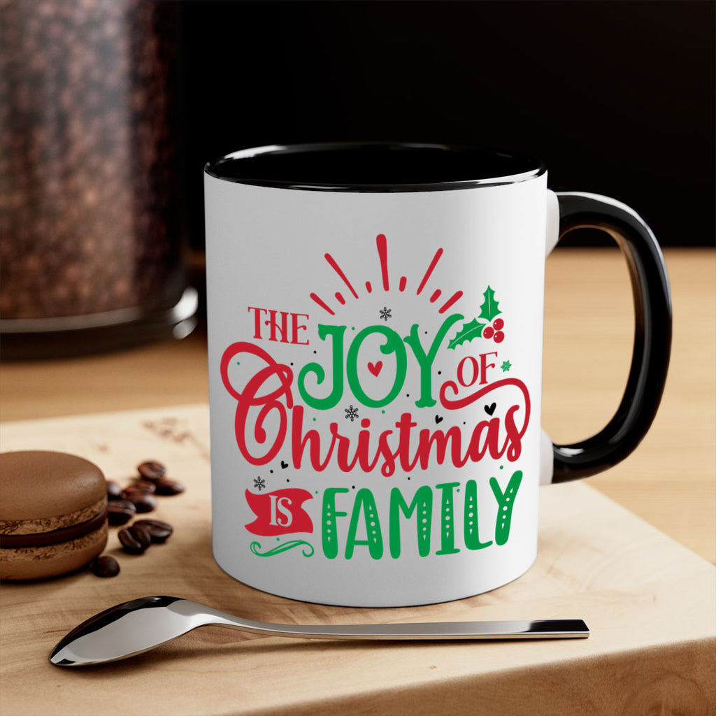 the joy of christmas is family style 1197#- christmas-Mug / Coffee Cup
