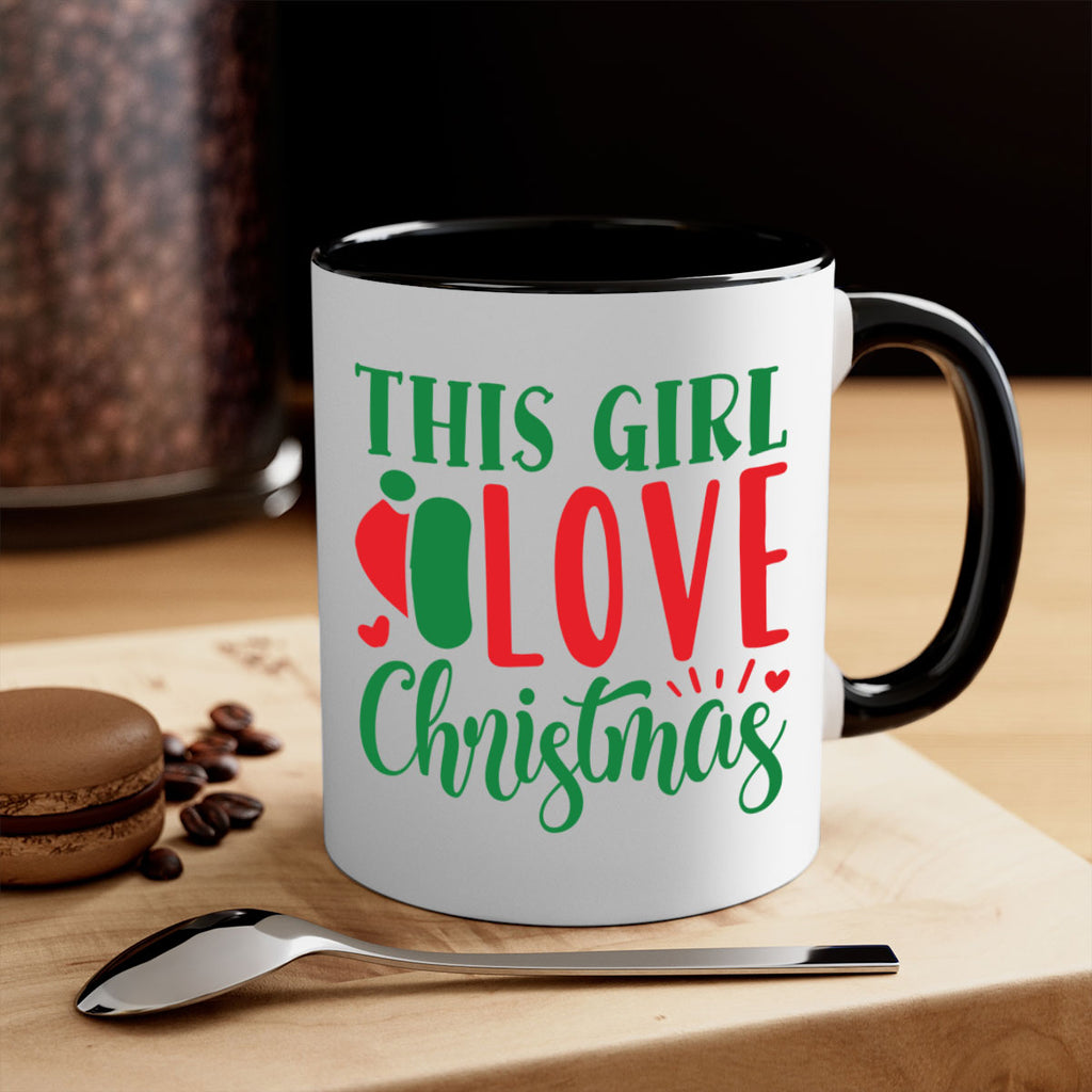 this girl love christmas style 1208#- christmas-Mug / Coffee Cup