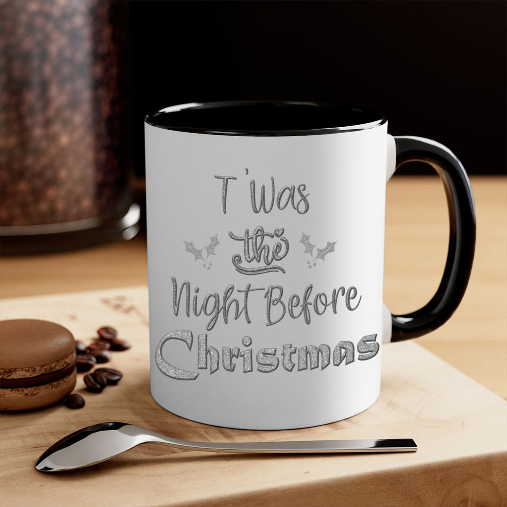 twas the night before christmas silver 437#- christmas-Mug / Coffee Cup