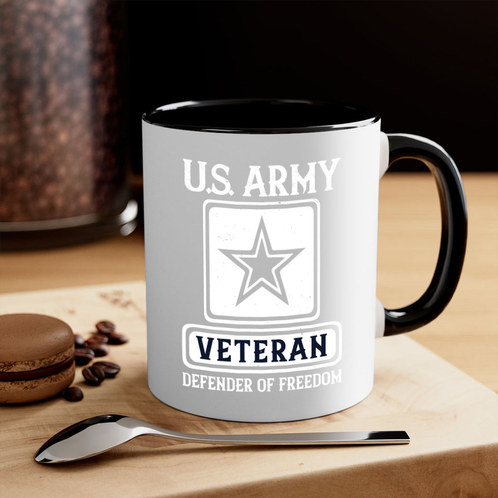 us army veteran defender of freedom 14#- veterns day-Mug / Coffee Cup