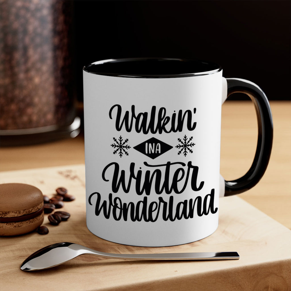 walkin winter wonderland 35#- christmas-Mug / Coffee Cup