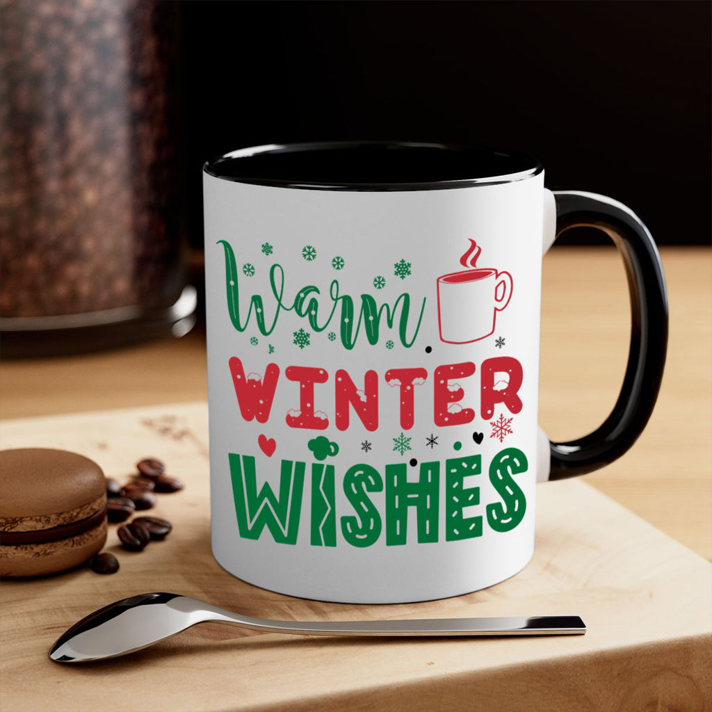 warm winter wishes style 1227#- christmas-Mug / Coffee Cup