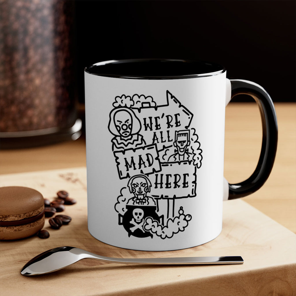 were all mad here 15#- halloween-Mug / Coffee Cup