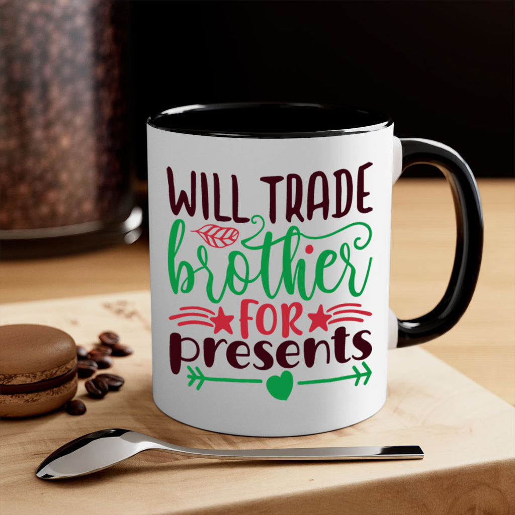will trade brother for present 3#- christmas-Mug / Coffee Cup