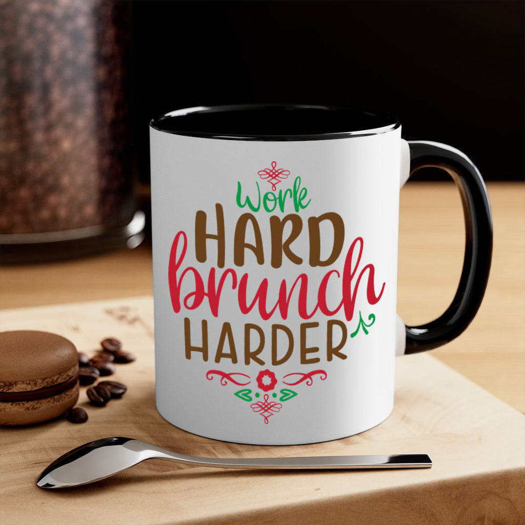 work hard brunch harder 1#- christmas-Mug / Coffee Cup