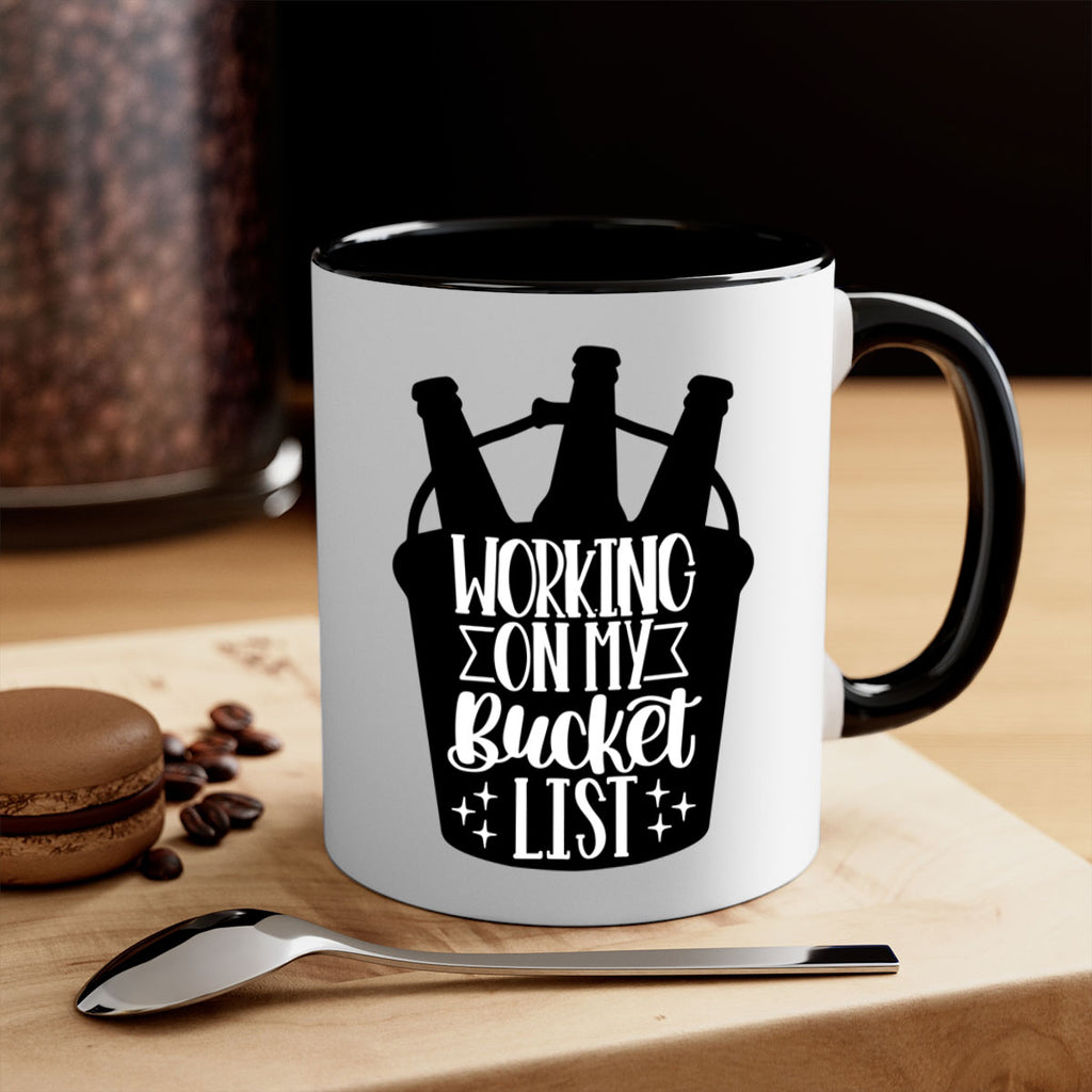 working on my bucket list 14#- beer-Mug / Coffee Cup