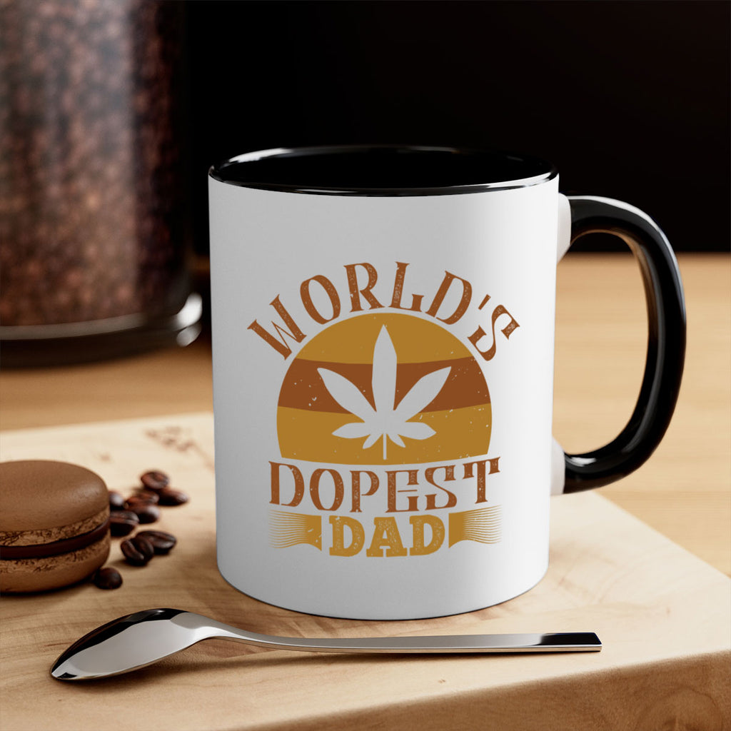 worlds dopest dad 145#- fathers day-Mug / Coffee Cup