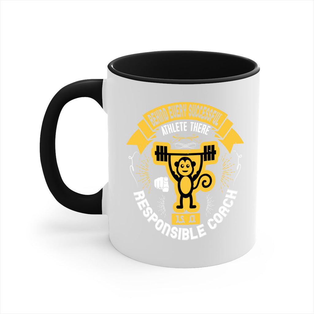 Behind every successful athlete there is a responsible coach Style 2#- dentist-Mug / Coffee Cup