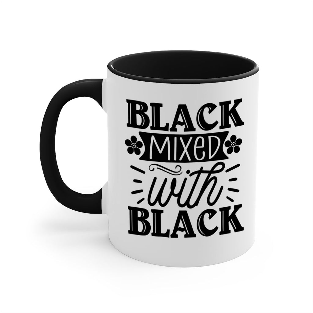 Black mixed with black Style 56#- Black women - Girls-Mug / Coffee Cup