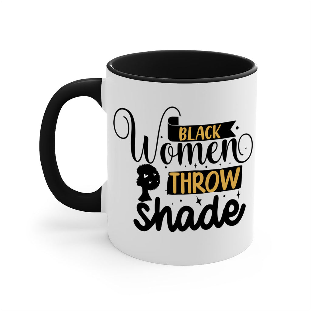 Black women throw shade Style 49#- Black women - Girls-Mug / Coffee Cup