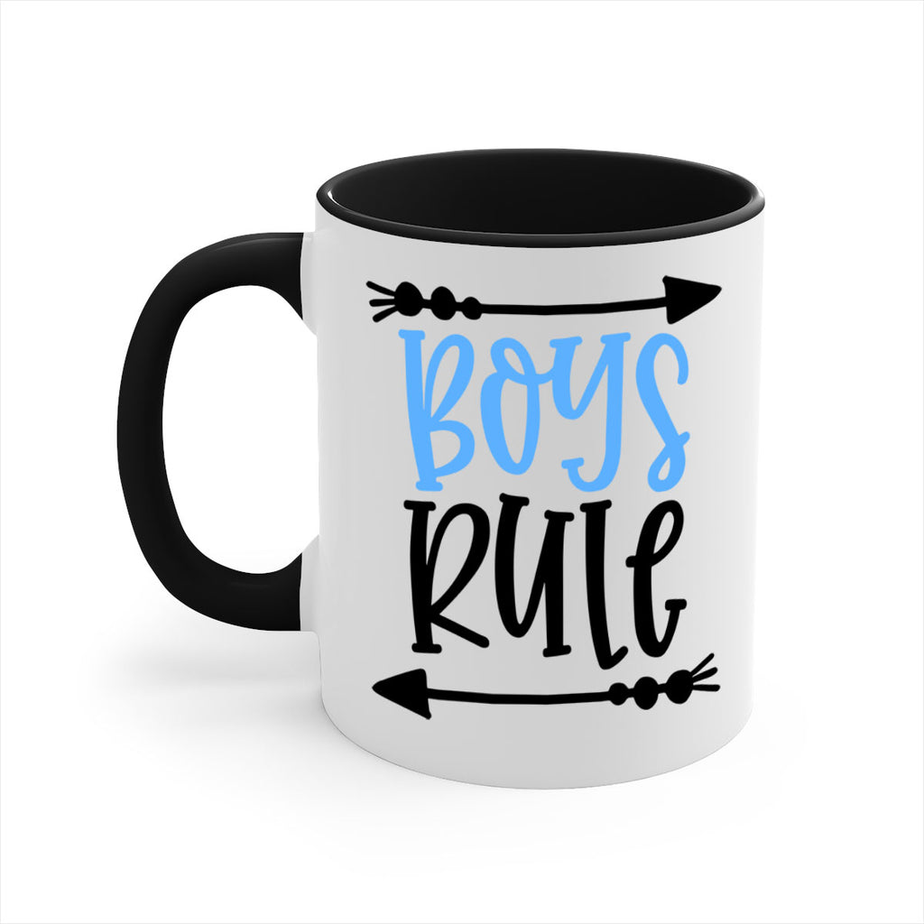 Boys Rule Style 108#- baby2-Mug / Coffee Cup