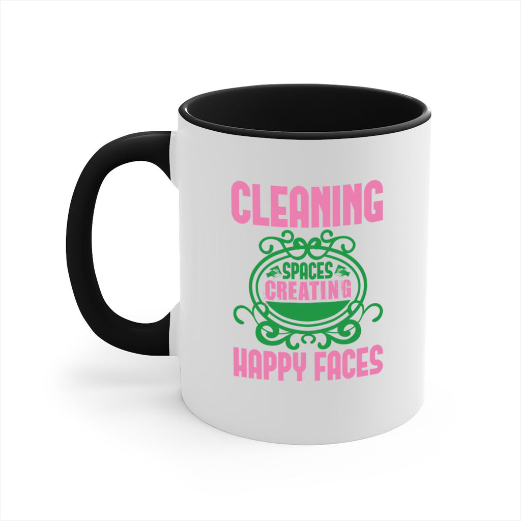 Cleaning spaces creating happy faces Style 41#- cleaner-Mug / Coffee Cup