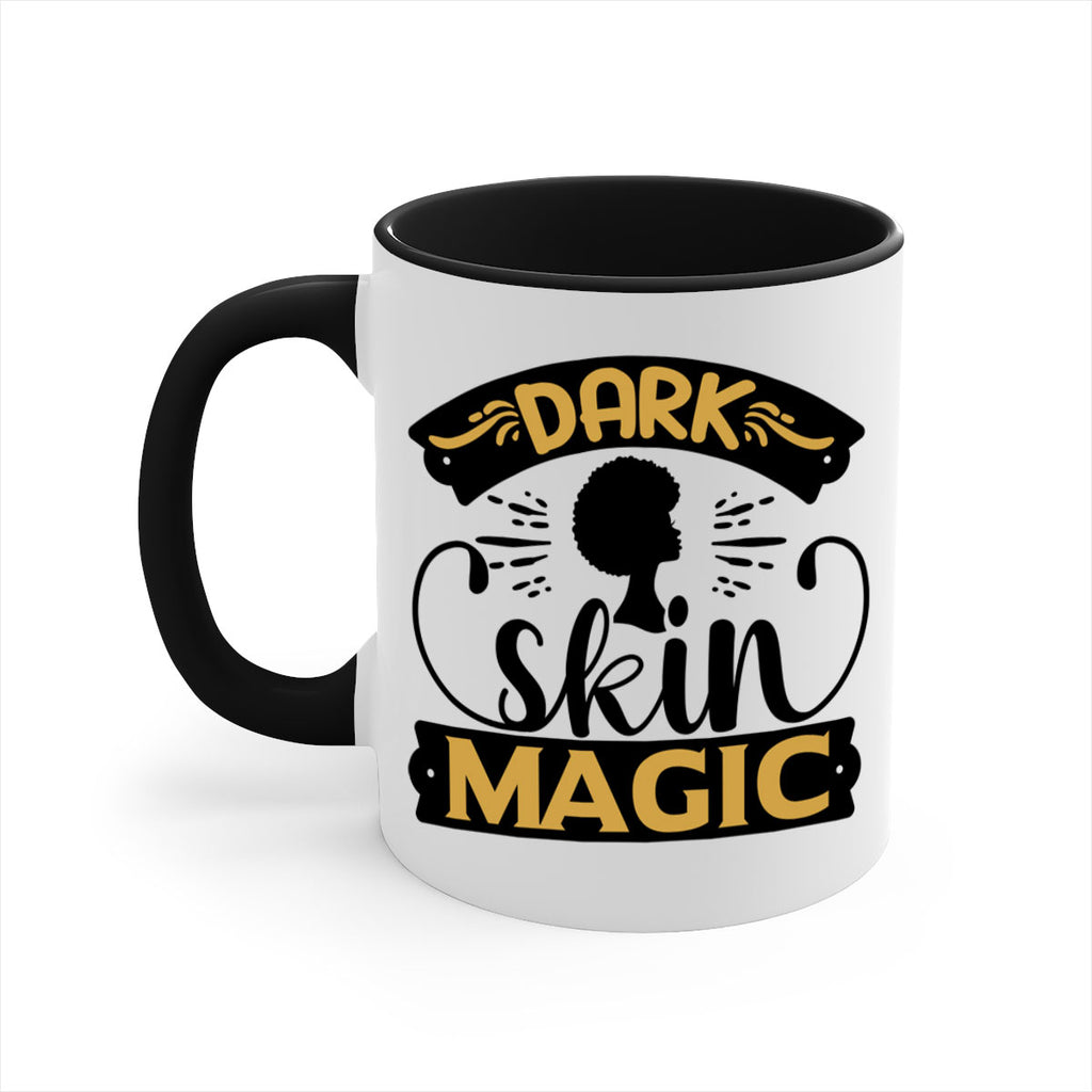 Dark skin magic Style 42#- Black women - Girls-Mug / Coffee Cup
