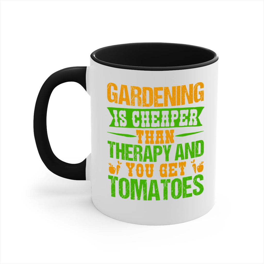 Gardening is cheaper than therapy 63#- Farm and garden-Mug / Coffee Cup
