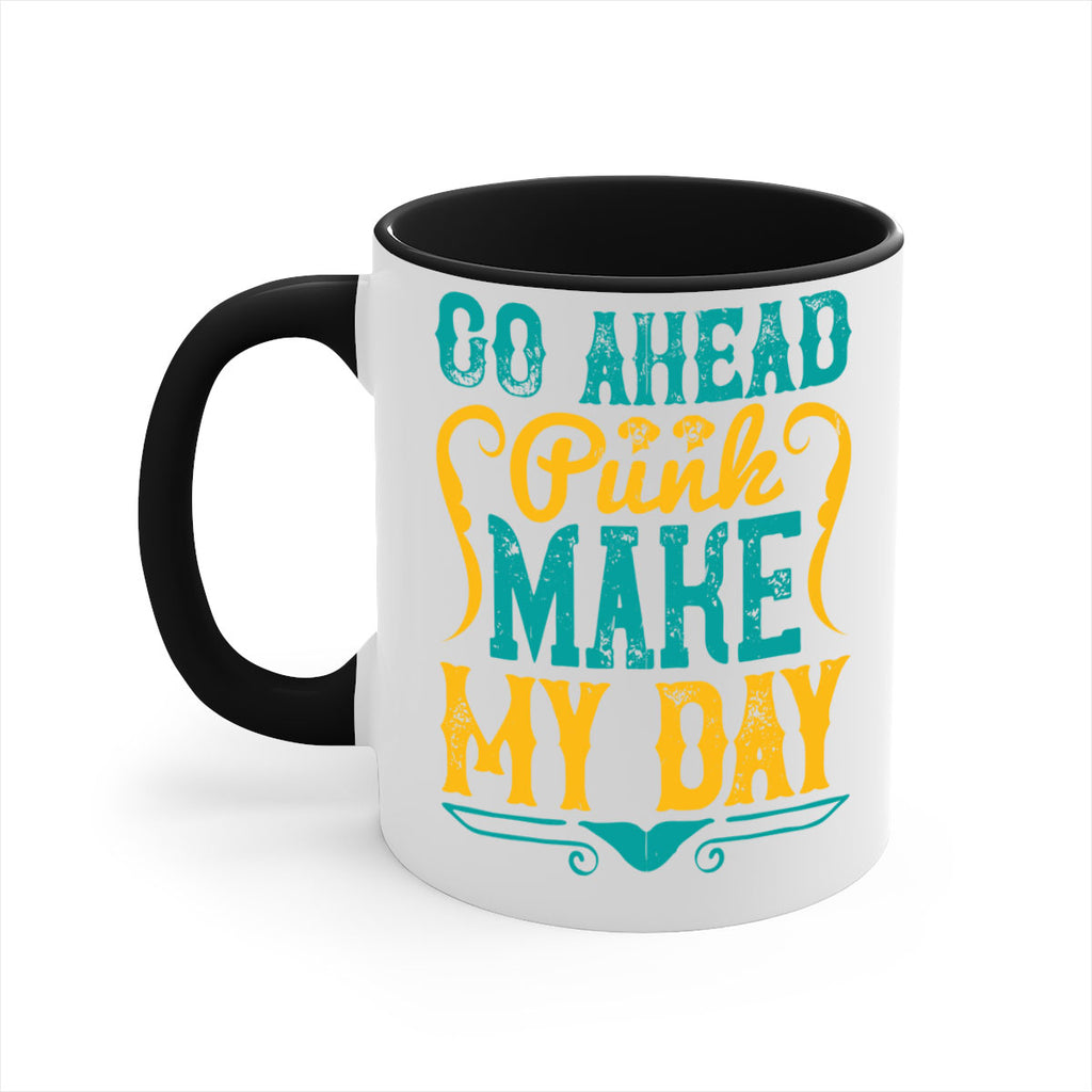 Go Ahead Punk Make My Day Style 45#- Dog-Mug / Coffee Cup