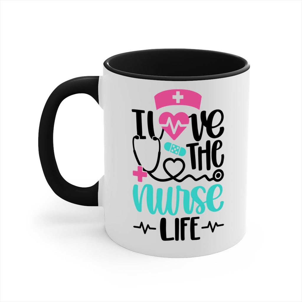 I Love The Nurse Life Style Style 169#- nurse-Mug / Coffee Cup
