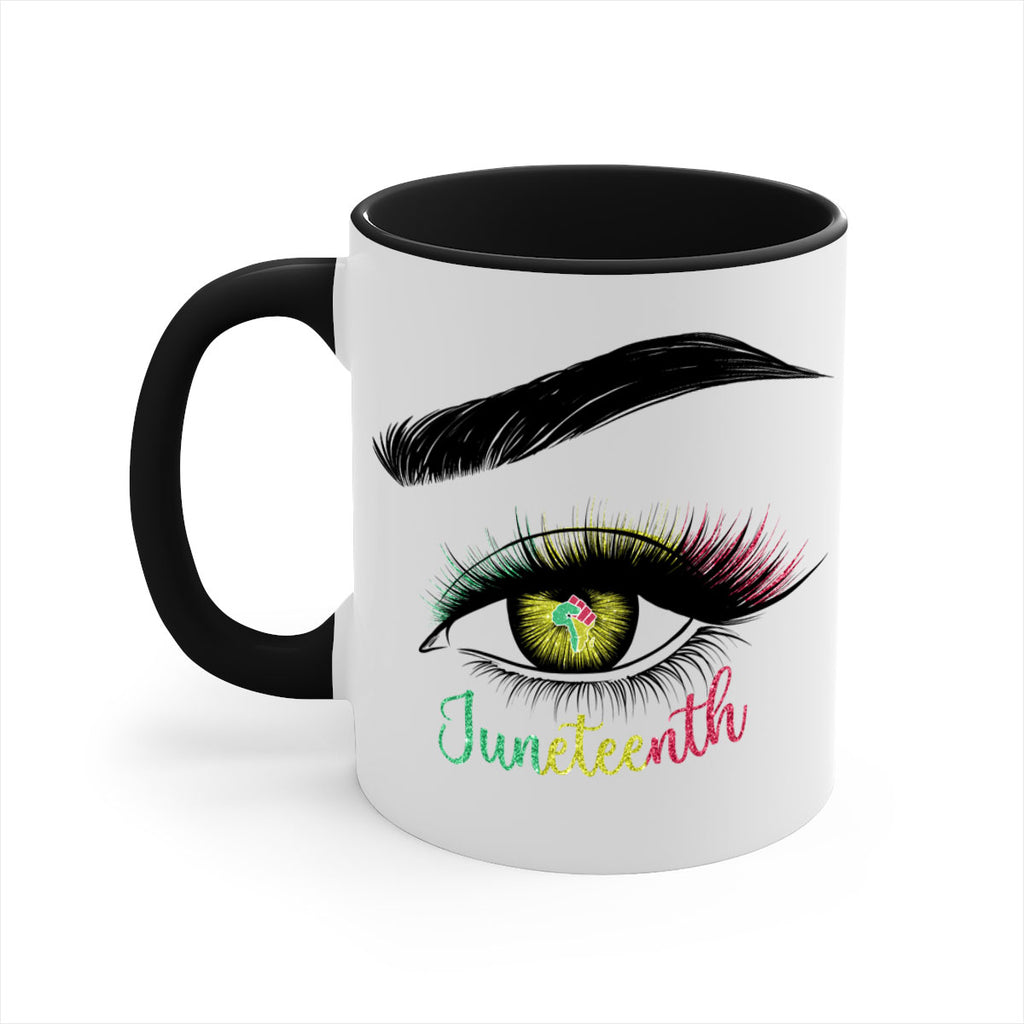 Juneteenth 1865 GirlS Eye 3#- juneteenth-Mug / Coffee Cup