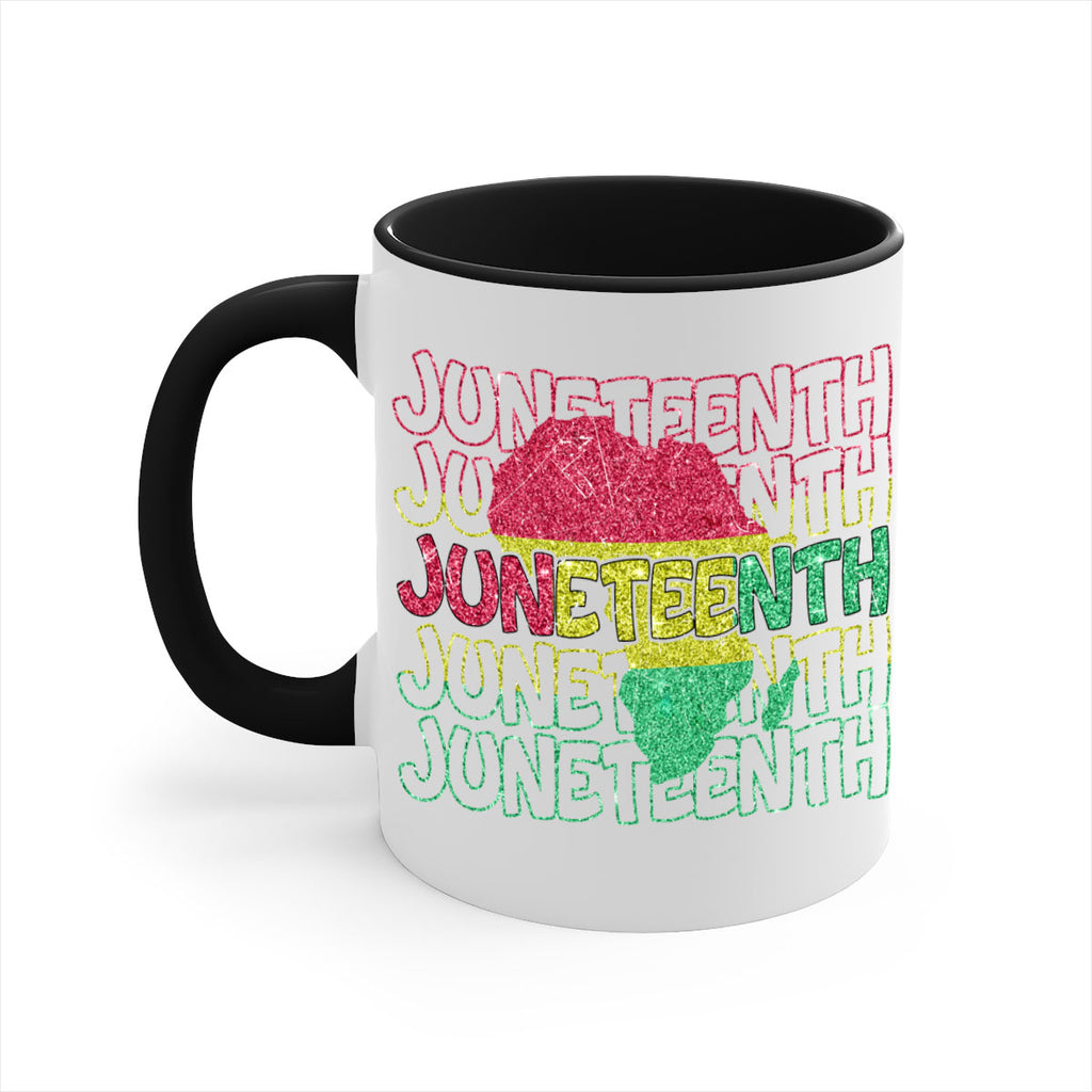 Juneteenth Fist Black History 1865 Png 13#- juneteenth-Mug / Coffee Cup
