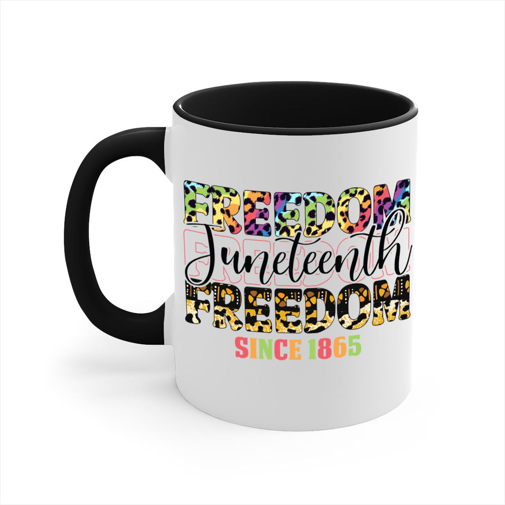 Juneteenth Freedom Since 1865 Png 36#- juneteenth-Mug / Coffee Cup