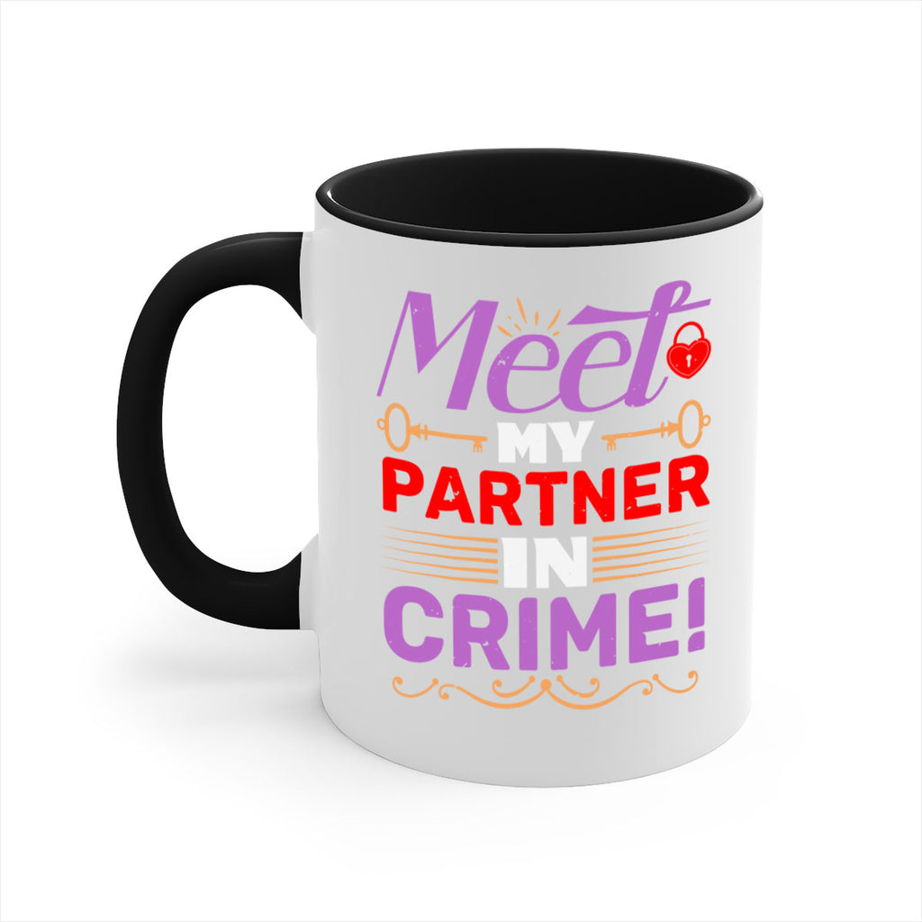 Meet my Partner in Crime Style 82#- best friend-Mug / Coffee Cup