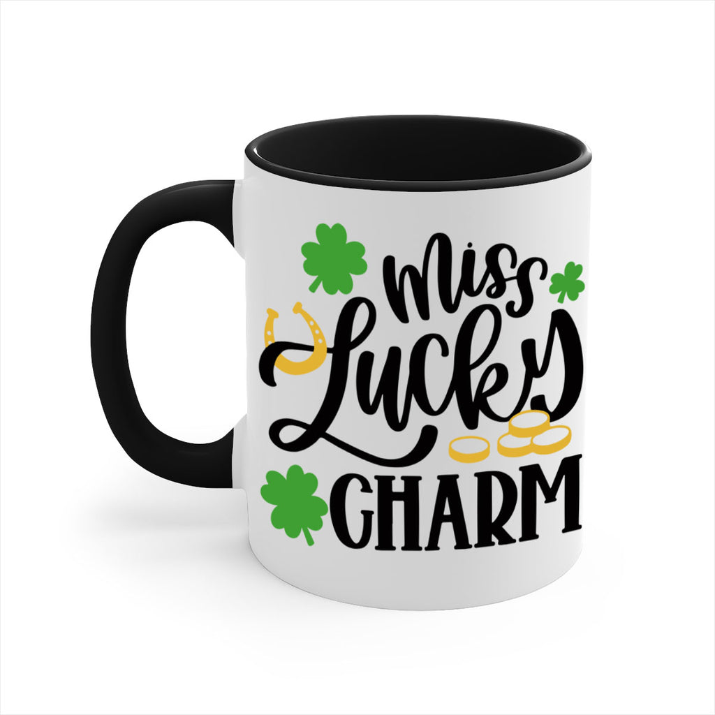 Miss Lucky Charm Style 47#- St Patricks Day-Mug / Coffee Cup
