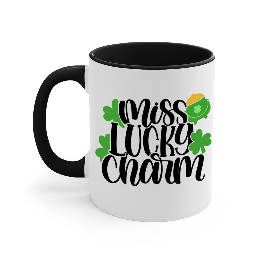 Miss Lucky Charm Style 48#- St Patricks Day-Mug / Coffee Cup
