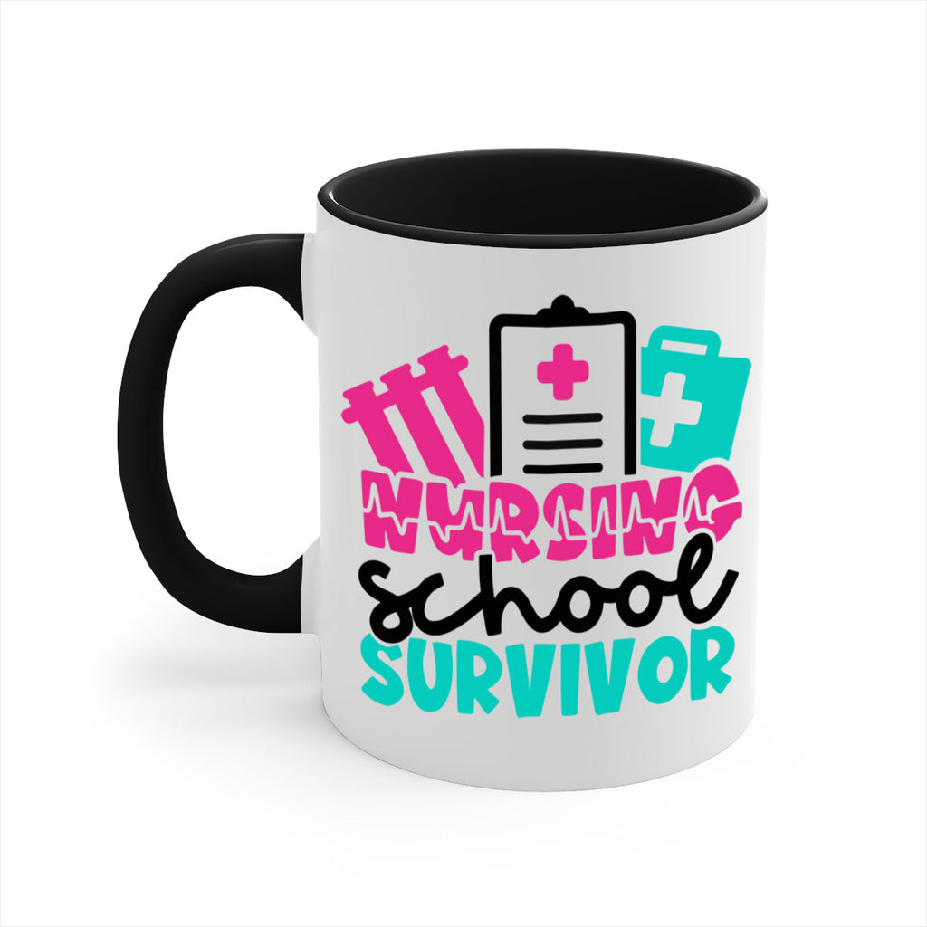 Nursing School Survivor Style Style 62#- nurse-Mug / Coffee Cup