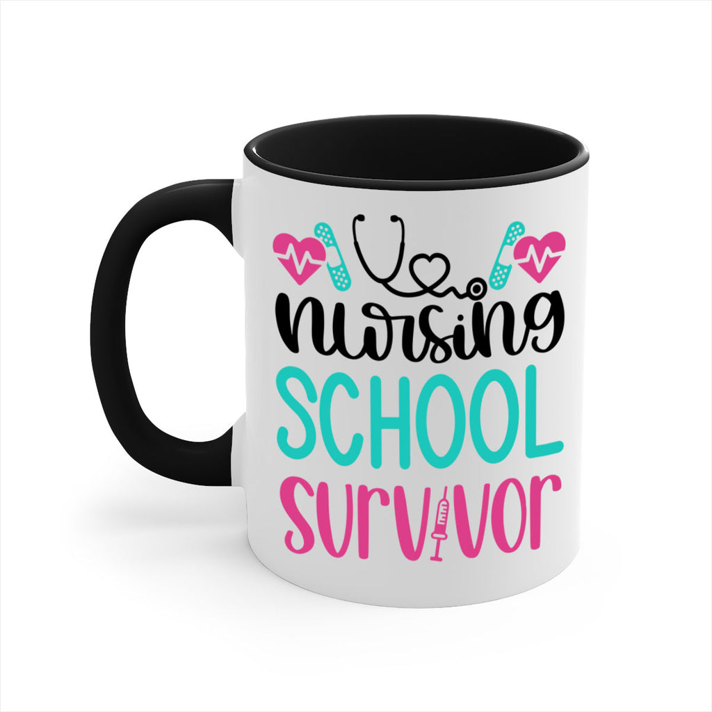 Nursing School Survivor Style Style 63#- nurse-Mug / Coffee Cup