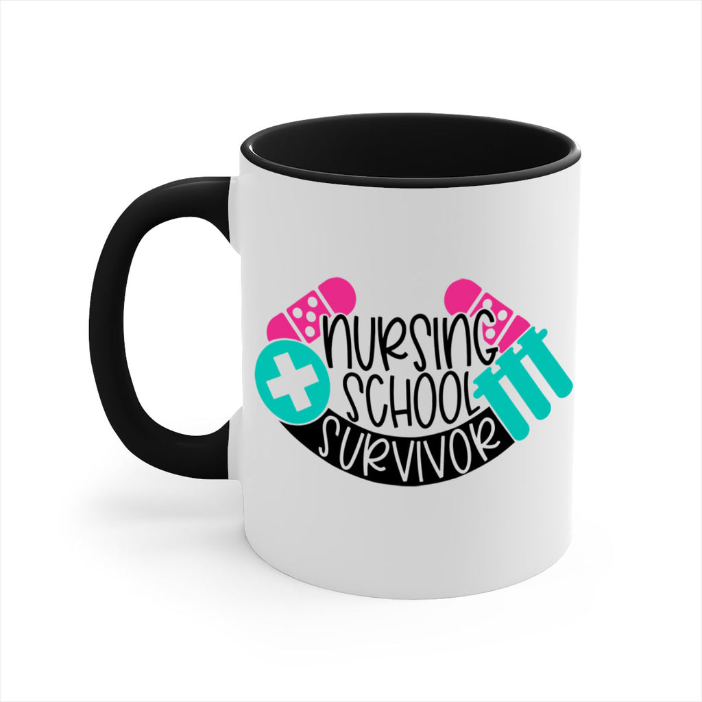Nursing School Survivor Style Style 64#- nurse-Mug / Coffee Cup
