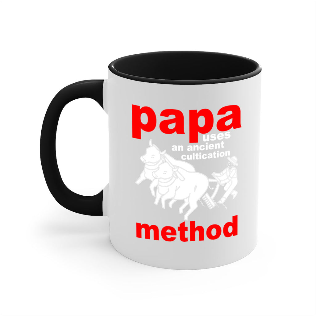 PAPA USES an ancient 113#- grandpa-Mug / Coffee Cup