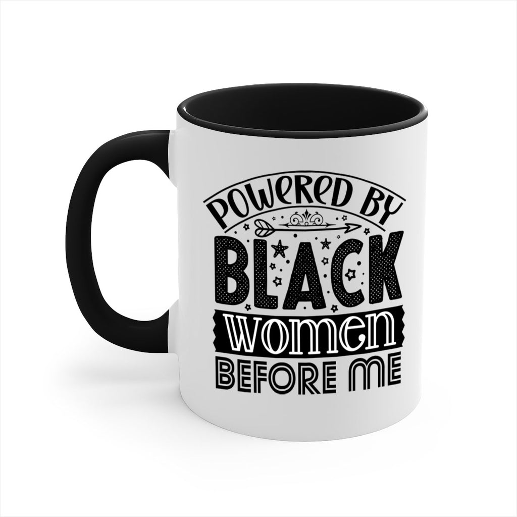 Powered by blackp women before me Style 14#- Black women - Girls-Mug / Coffee Cup