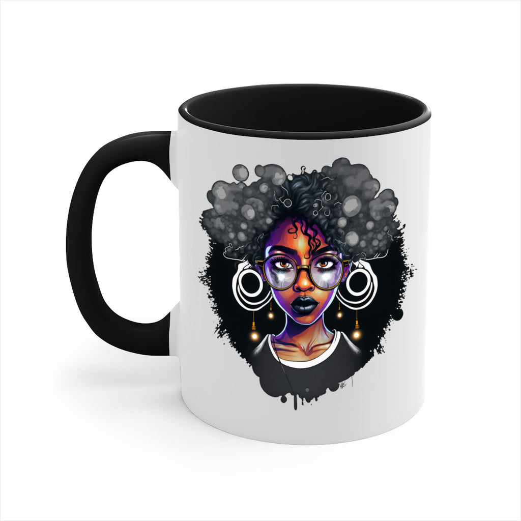 Sparkling Black Girl Design 10#- Black women - Girls-Mug / Coffee Cup