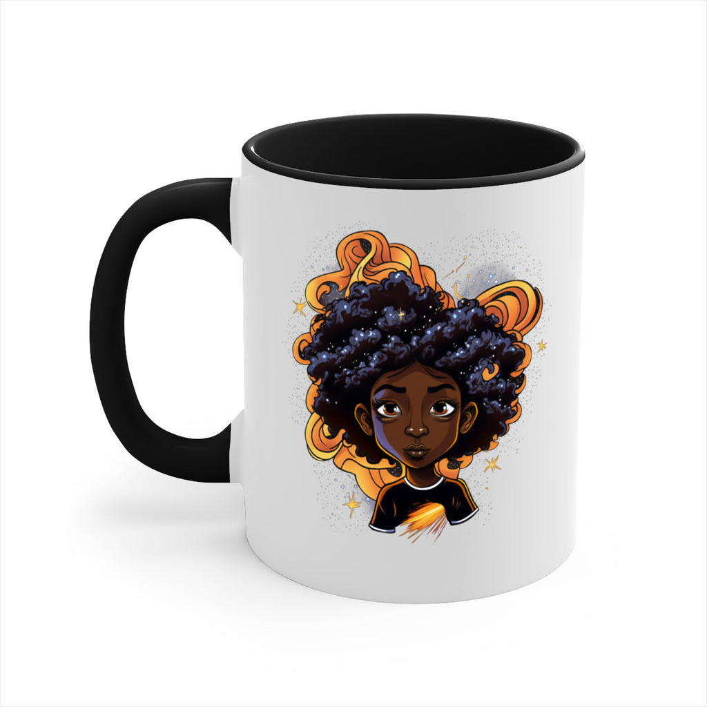 Sparkling Black Girl Design 12#- Black women - Girls-Mug / Coffee Cup