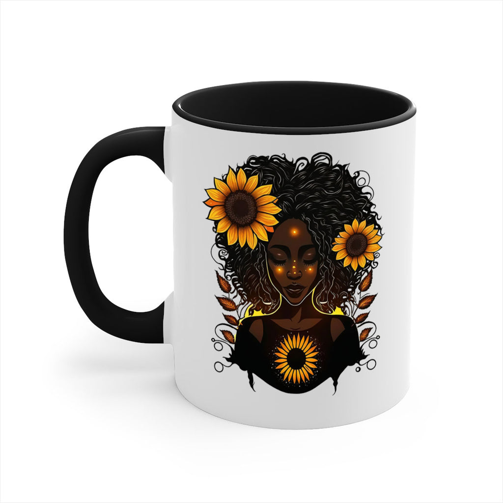 Sparkling Black Girl Design 13#- Black women - Girls-Mug / Coffee Cup
