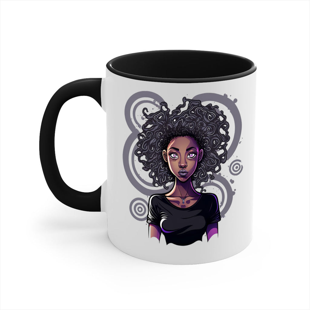 Sparkling Black Girl Design 14#- Black women - Girls-Mug / Coffee Cup