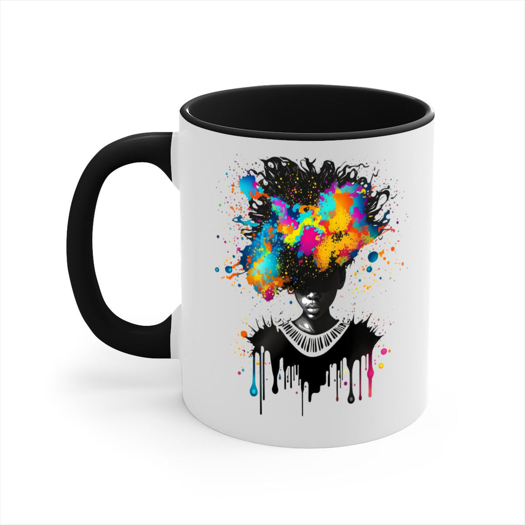 Sparkling Black Girl Design 16#- Black women - Girls-Mug / Coffee Cup