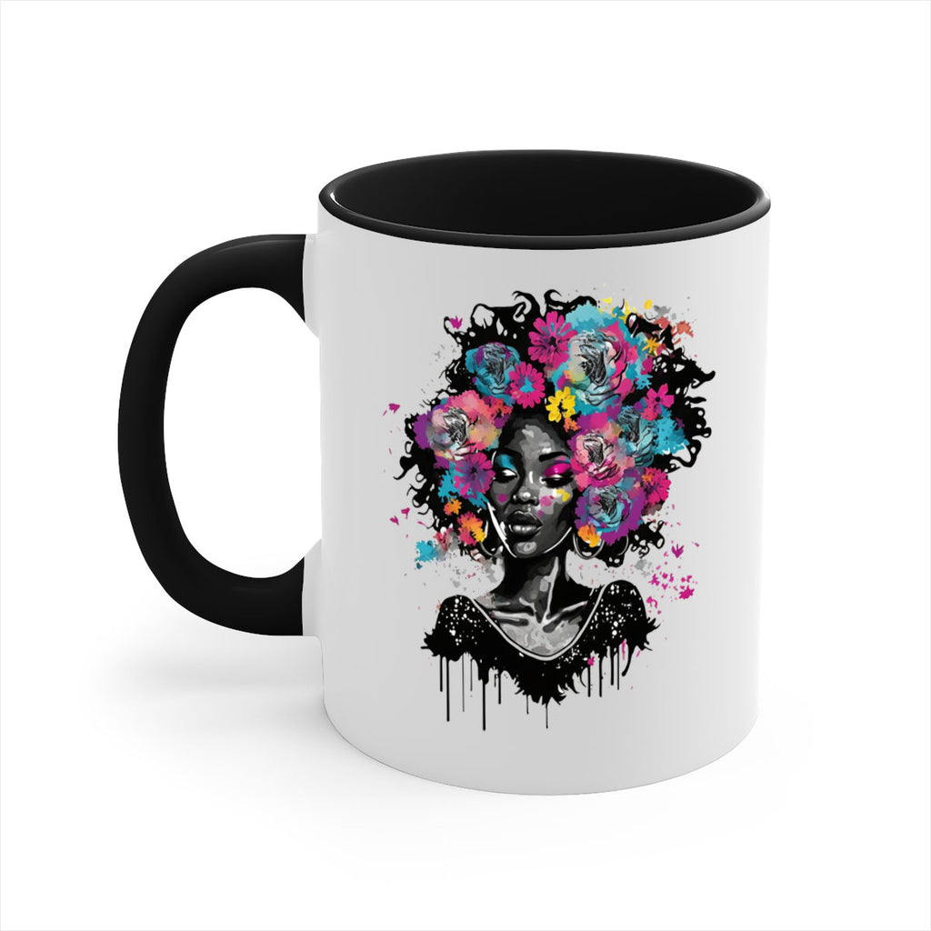 Sparkling Black Girl Design 17#- Black women - Girls-Mug / Coffee Cup