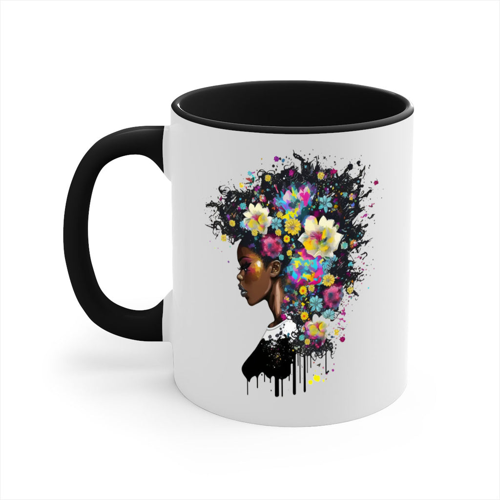 Sparkling Black Girl Design 2#- Black women - Girls-Mug / Coffee Cup