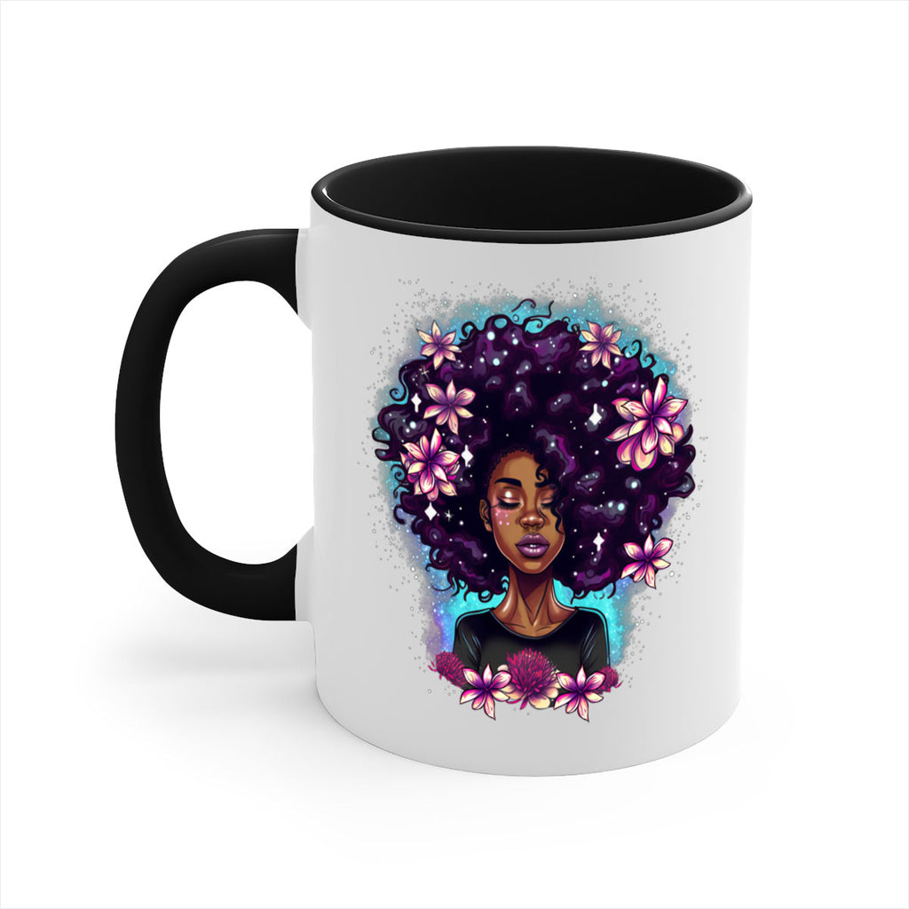 Sparkling Black Girl Design 3#- Black women - Girls-Mug / Coffee Cup