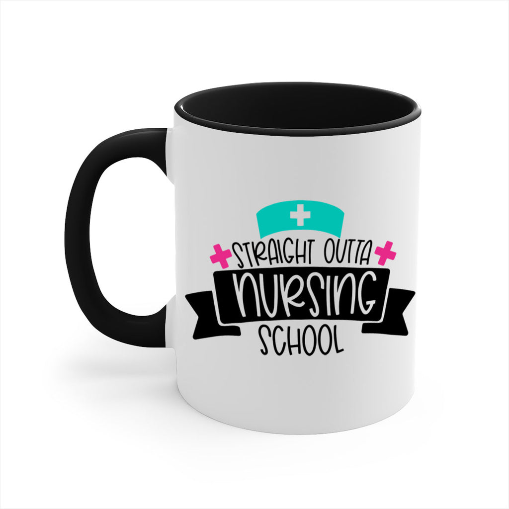 Straight Outta Nursing School Style Style 27#- nurse-Mug / Coffee Cup