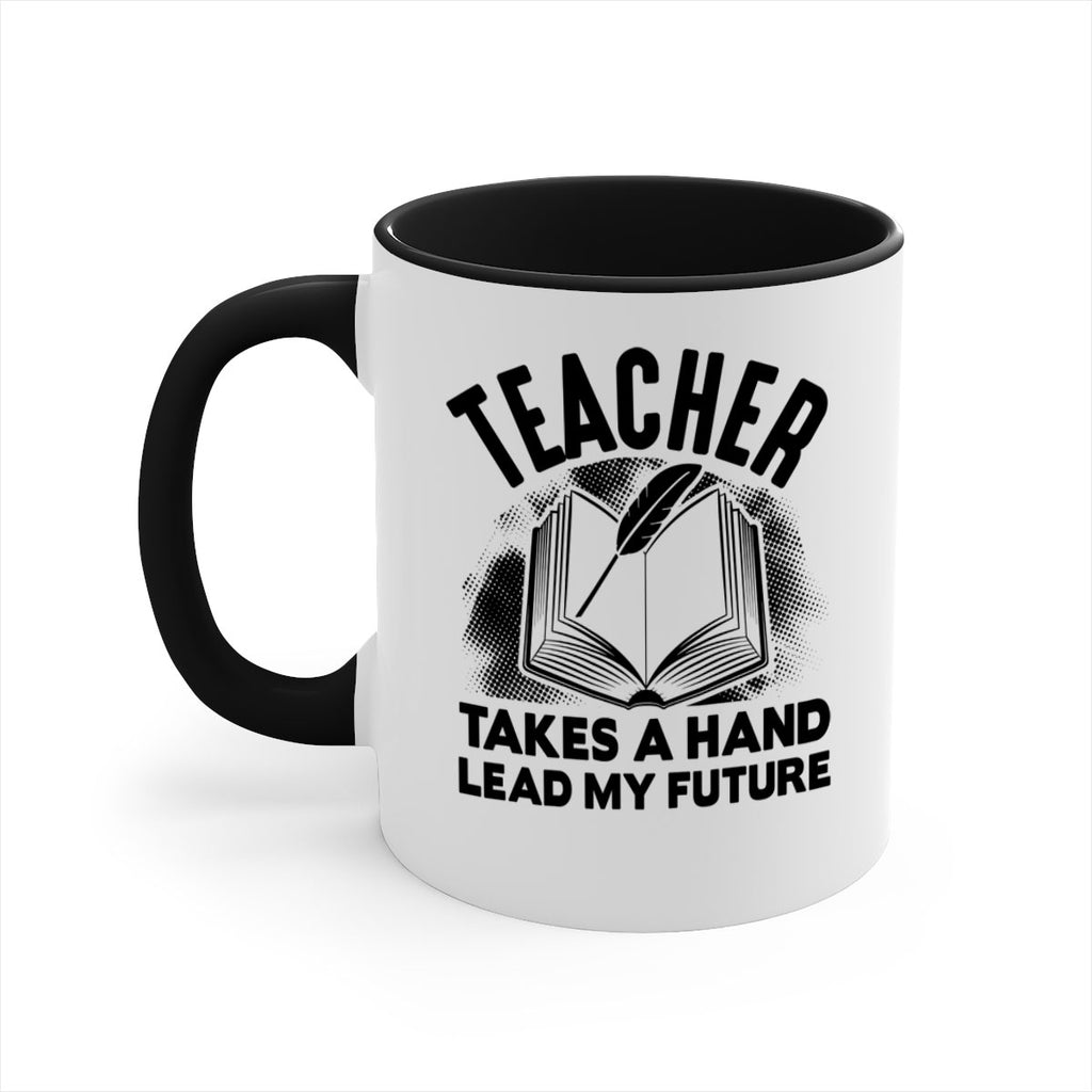 Teacher take a hand Style 202#- teacher-Mug / Coffee Cup