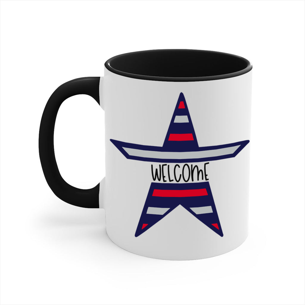 Welcome Style 186#- 4th Of July-Mug / Coffee Cup
