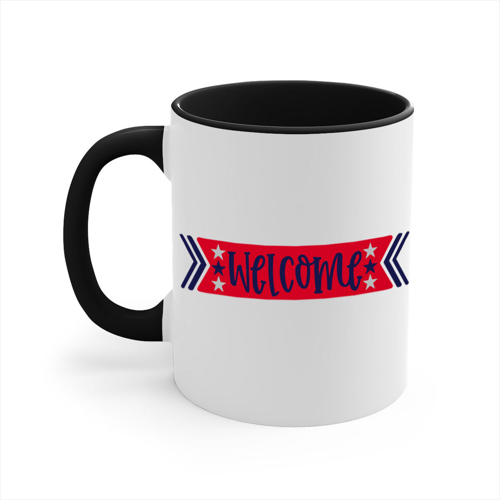 Welcome Style 187#- 4th Of July-Mug / Coffee Cup