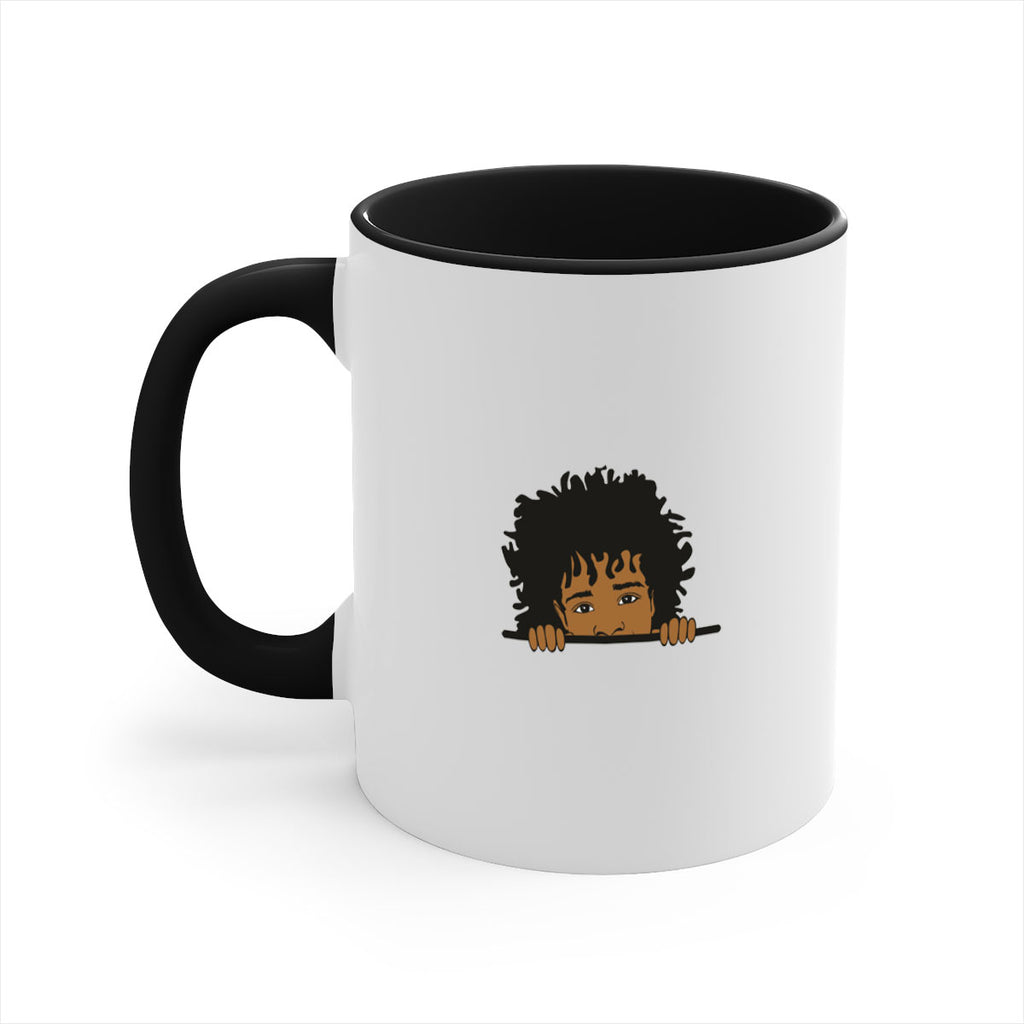 black boy 4#- Black men - Boys-Mug / Coffee Cup