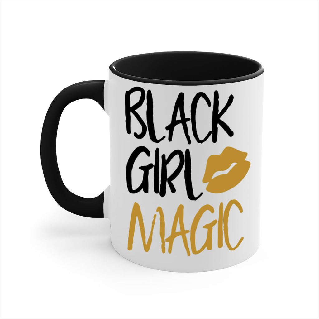 black girl magic lips cocoandbanana 245#- black words - phrases-Mug / Coffee Cup