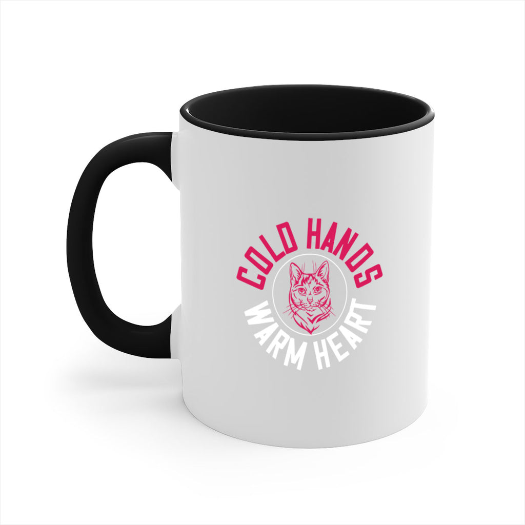 cold hands warm heart Style 42#- cat-Mug / Coffee Cup