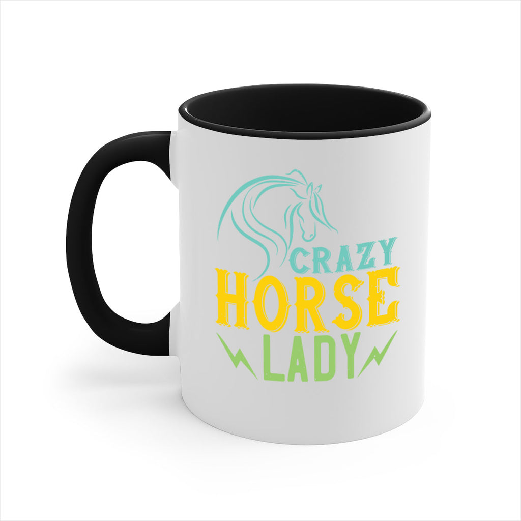 crazy horse lady Style 10#- horse-Mug / Coffee Cup